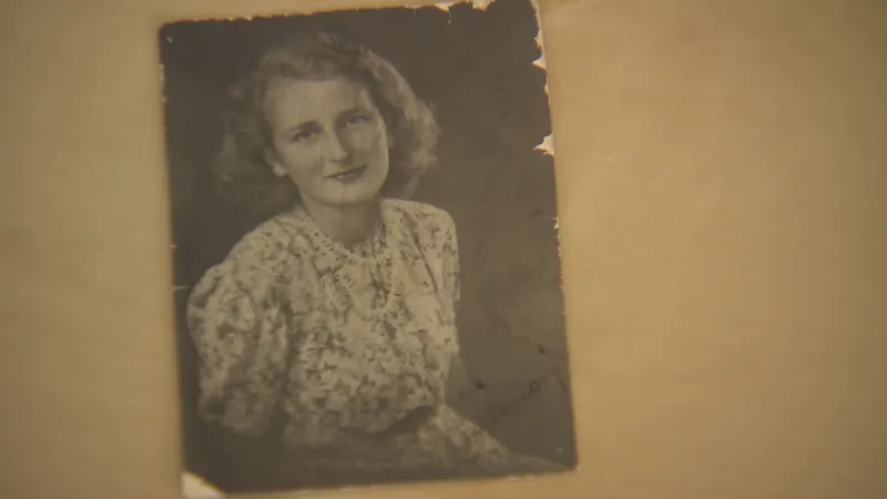 Jiřina Hrubanová v civilu