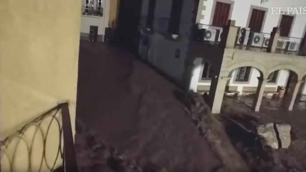 Bleskové záplavy na Mallorce