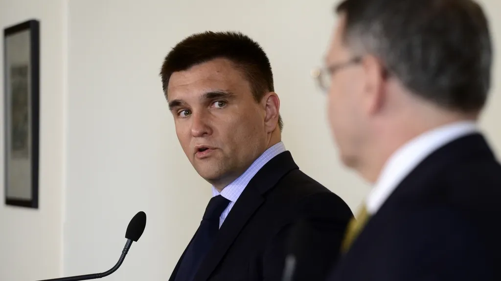 Ukrajinský ministr zahraničí Pavlo Klimkin