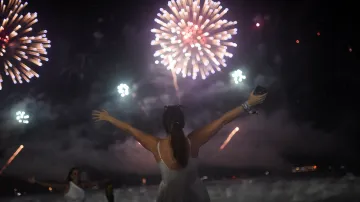 Oslavy nového roku v Riu de Janeiru