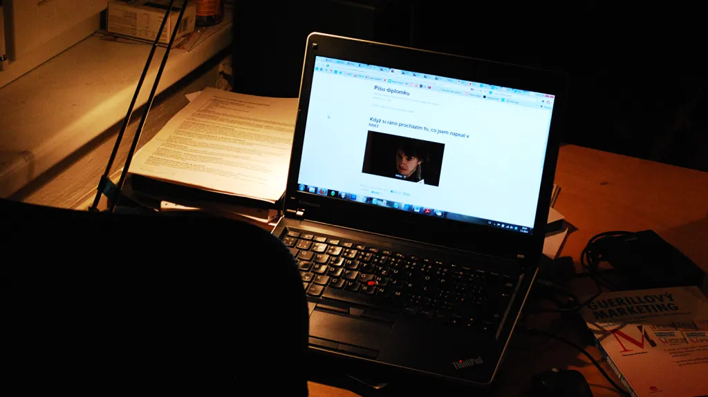 Blog "Píšu diplomku"