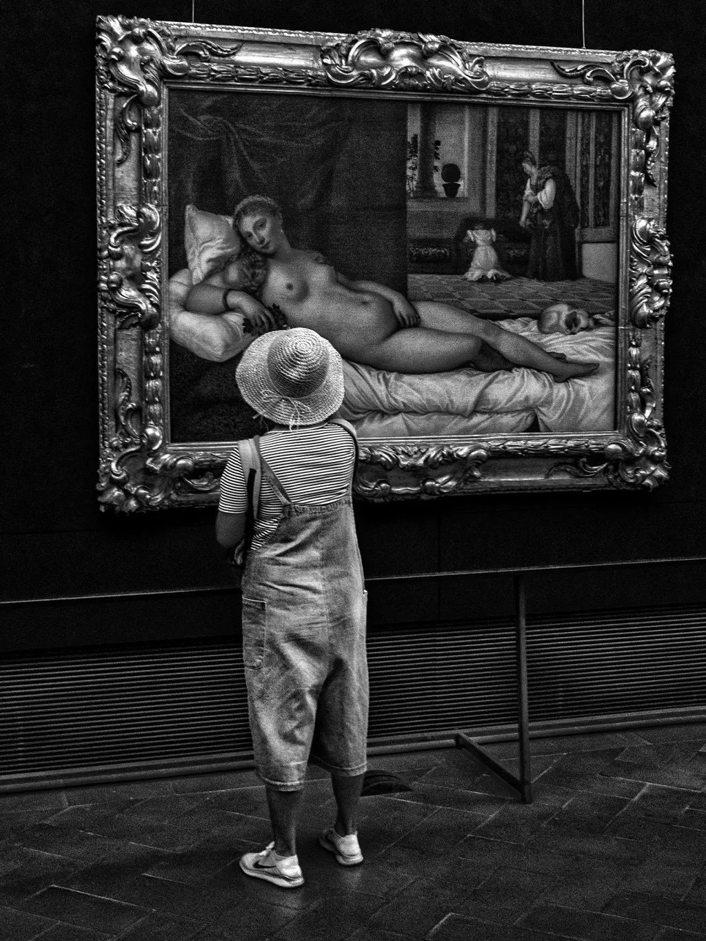 Celá série vznikla 7. srpna 2018 v průběhu jednodenní návštěvy slavné galerie Uffizi ve Florencii (Toskánko, Itálie).