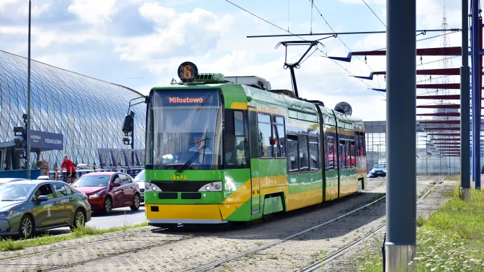 Tramvaje RT6N1 vyvíjené původně pro Prahu našly nakonec největší uplatnění v Poznani