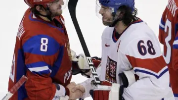 Alexandr Ovečkin a Jaromír Jágr