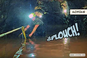 Dělostřeleckou tvrz Stachelberg zčásti zaplavila voda