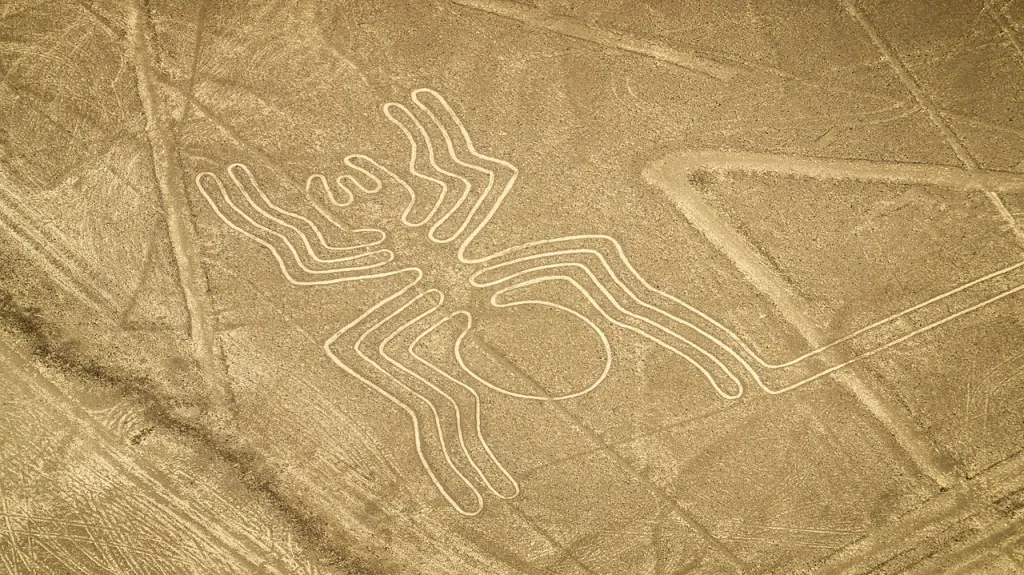 Pavouk na planině Nazca je dokladem uctívání pavouků v předkolumbovské Americe