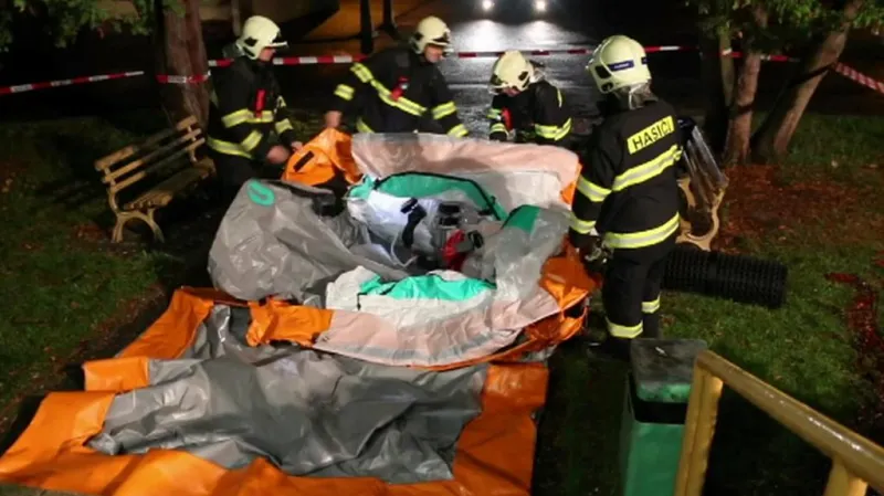 Převoz pacienta s podezřením na ebolu