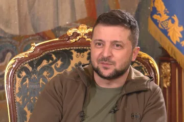 Zelenskyj v rozhovoru s Kubalem: Když začala válka, všichni mi řekli, že musím okamžitě odjet