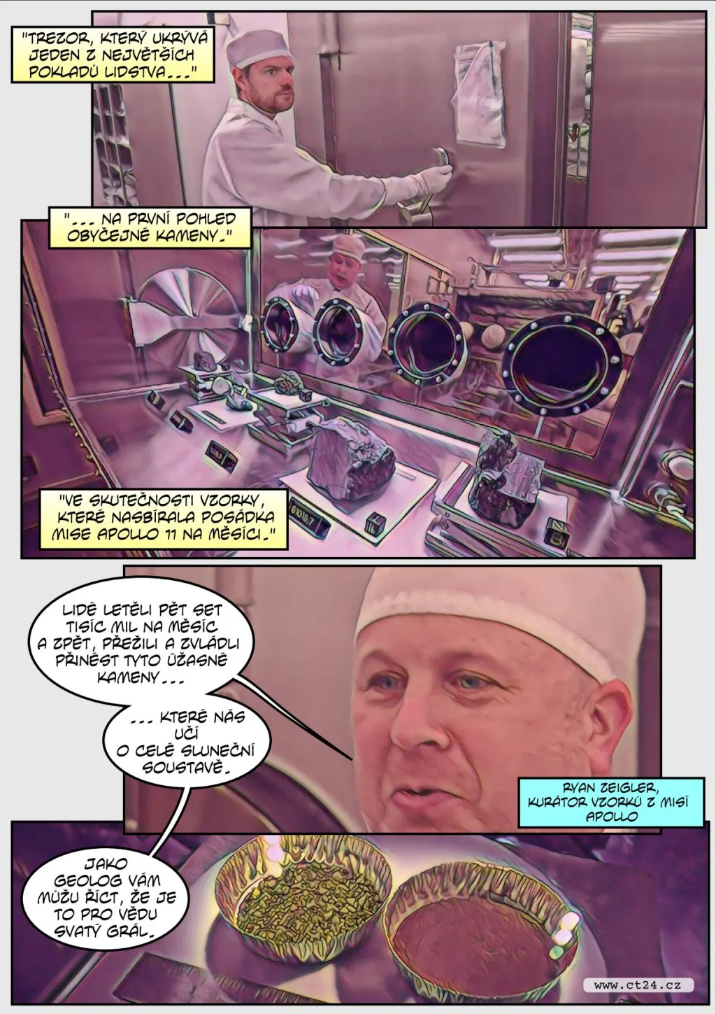 NASA zpřístupní měsíční vzorky vědcům