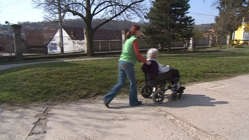 V domově v Kloboukách u Brna trvale žije devět těžce postižených pacientů