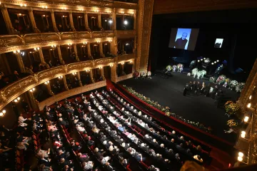 Kolegové i veřejnost se v Národním divadle rozloučili s Aloisem Švehlíkem