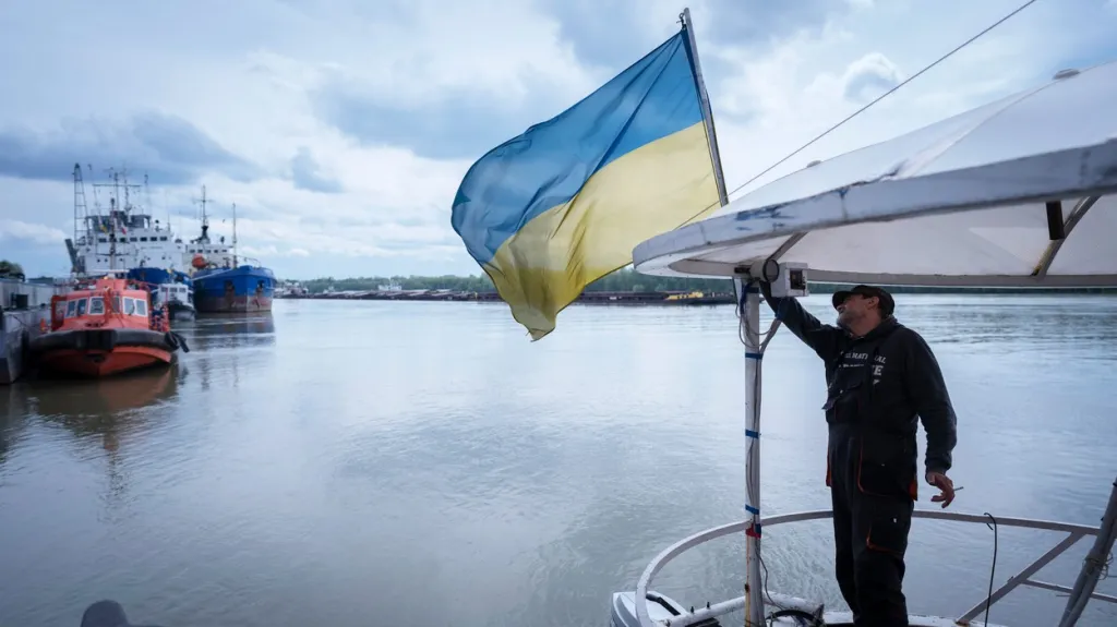 Ukrajinský přístav Izmajil