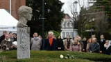 V bruselské čtvrti Woluwe-Saint-Pierre si 16. ledna 2019 několik desítek lidí připomnělo 50 let starý čin studenta Jana Palacha u jeho busty, která je na místě od roku 2001.