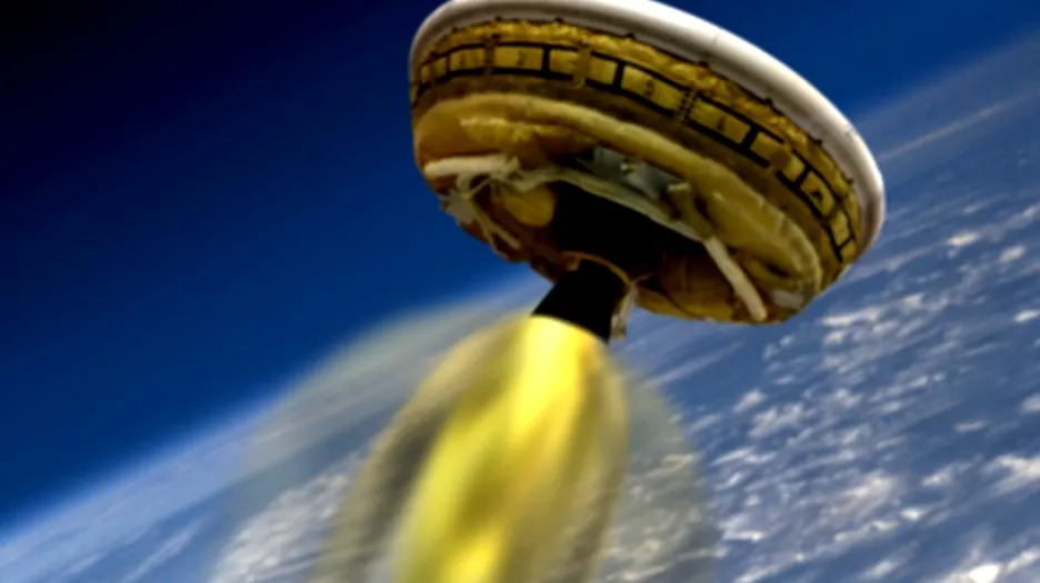 NASA připravuje "létající talíř" pro první zkušební let