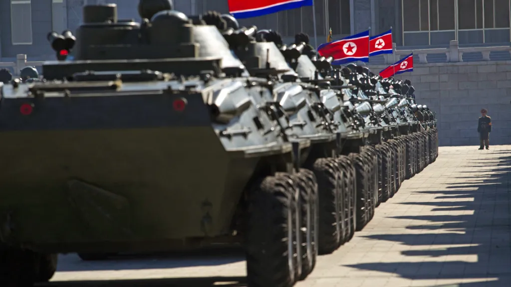 Přehlídka na počest Kim Čong-ila