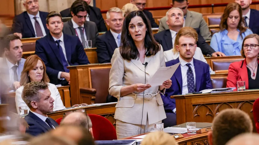 Šéfka maďarské diplomacie Anita Orbánová