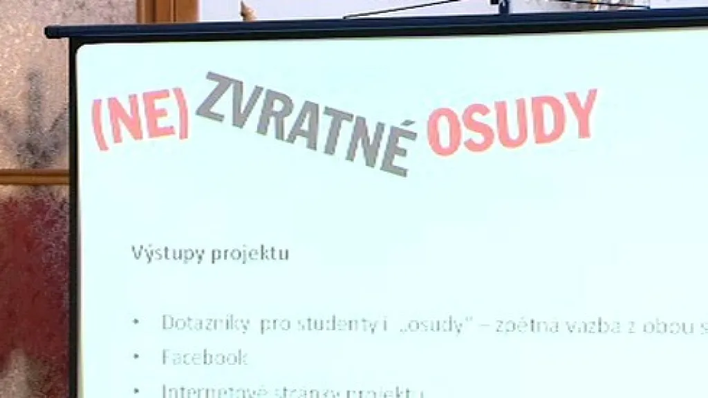 Představení projektu (Ne)zvratné osudy