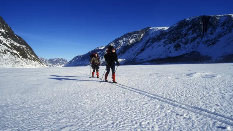 Lyžování v Jotunheimenu