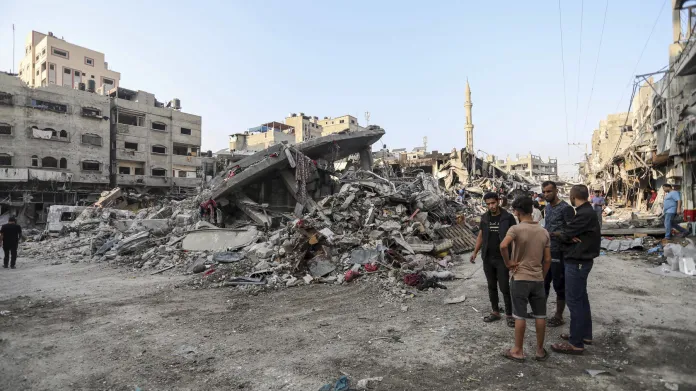 Následky ostřelování Gazy
