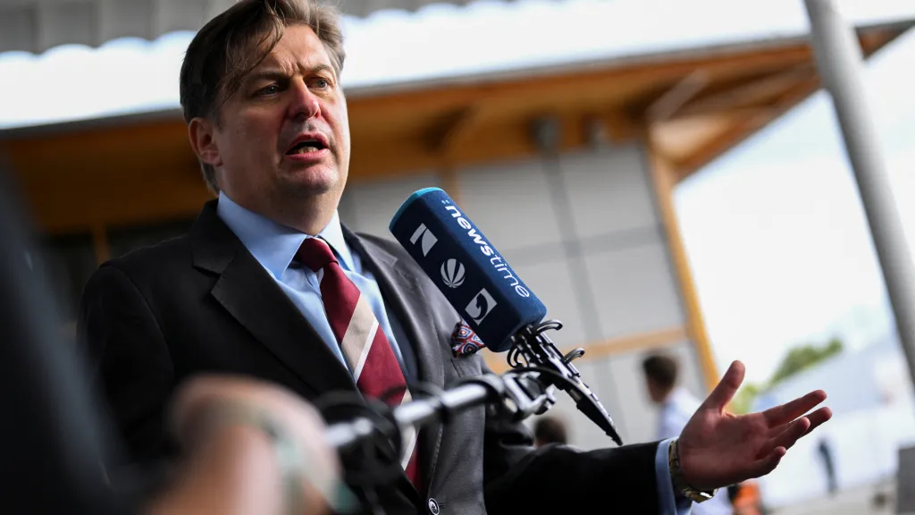 Jednička eurovolební kandidátky AfD Maximilian Krah