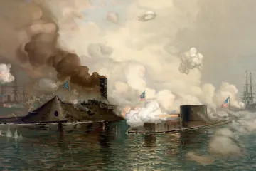 První bitva obrněných lodí