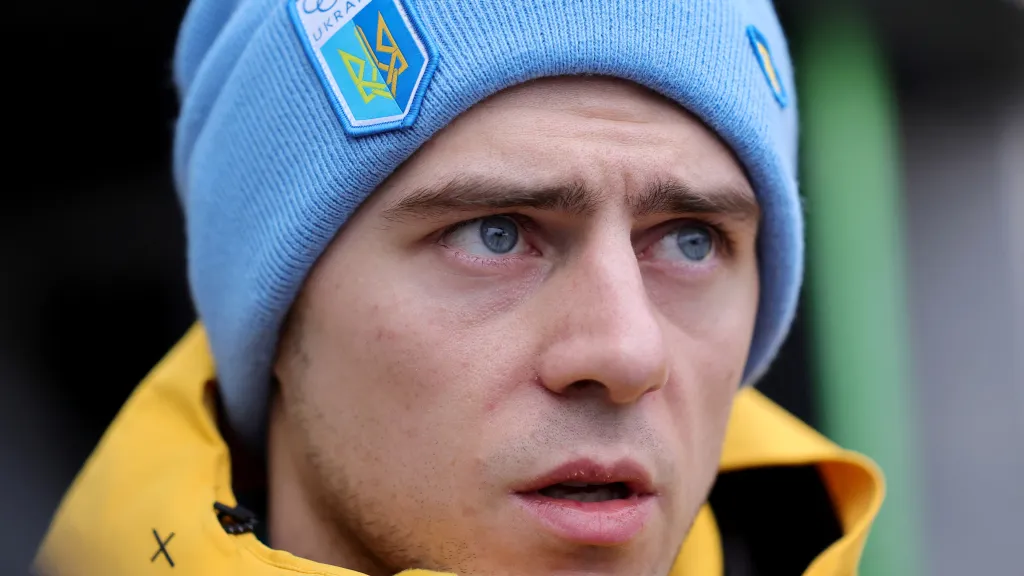 Skeletonista Vladyslav Heraskevyč