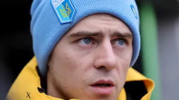 Skeletonista Vladyslav Heraskevyč