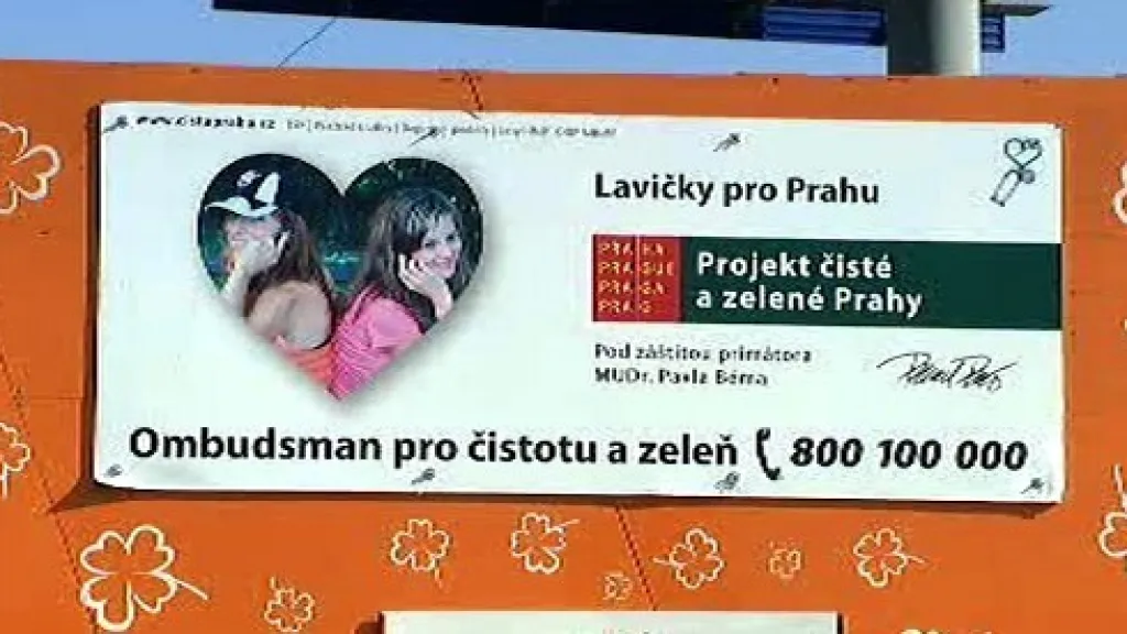 Lavičky pro Prahu