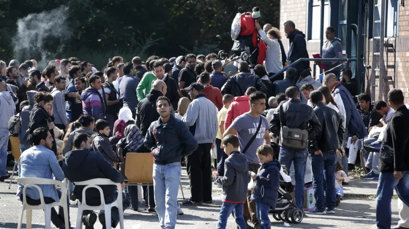 Uprchlíci ve špandavském táboře