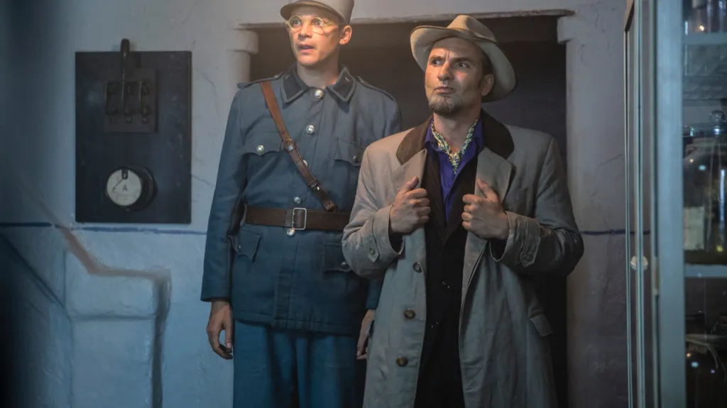 Vojtěch Dyk a Jiří Macháček ve snímku Nejhorší zločin ve Wilsonově