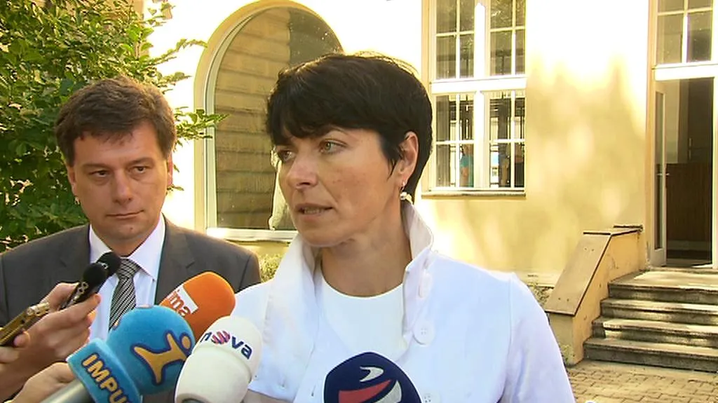 Pavel Blažek a Lenka Bradáčová