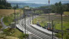 Přeložka IV. tranzitního železničního koridoru mezi Voticemi a Sudoměřicemi