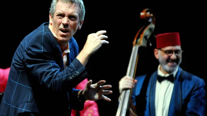 Hugh Laurie na brněnském koncertě