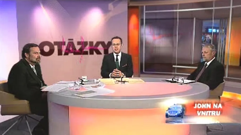 Radek John a František Bublan v OVM