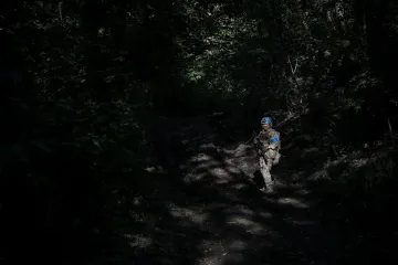 Prolomili jsme obrannou linii Rusů u Bachmutu, oznámil ukrajinský generál