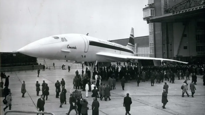 První Concorde byl veřejně představen 12. prosince 1967 v Toulouse