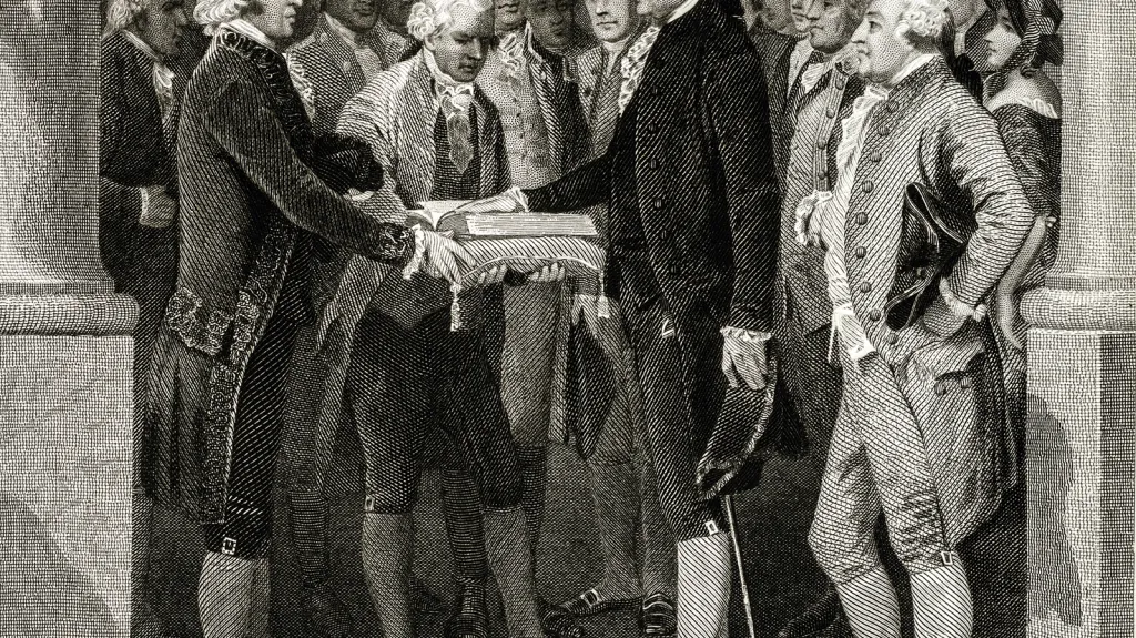 Inaugurace amerických prezidentů má tradici od roku 1789 s prvním prezidentem USA Georgem Washingtonem. O čtyři roky později (1793) pronesl nejkratší řeč v historii inaugurací - o pouhých 135 slovech.