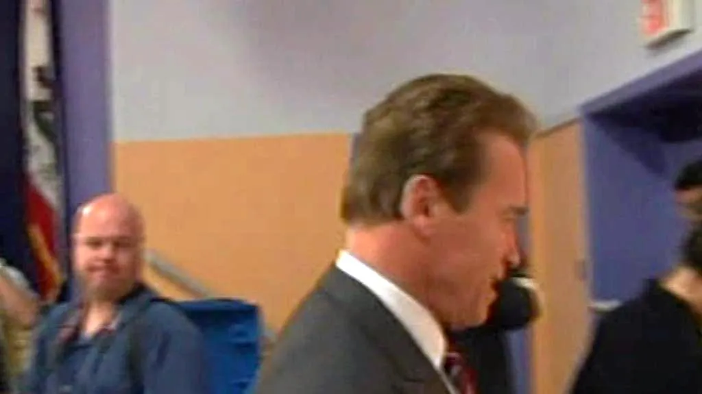 Arnold Schwarzenegger odchází...