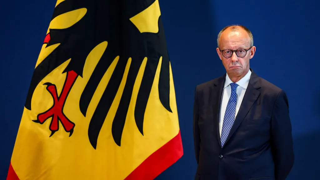 Německý kancléř Friedrich Merz