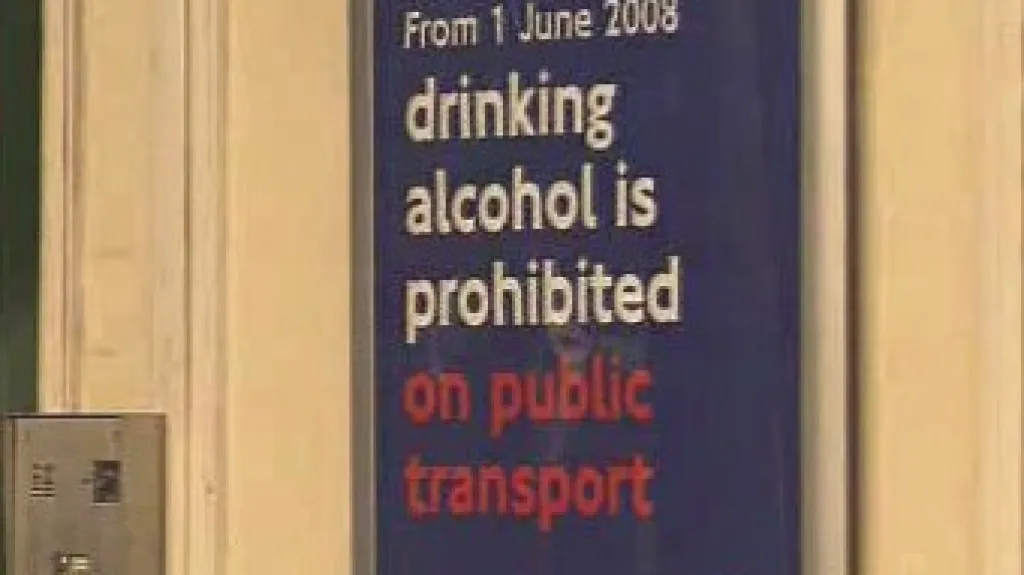 Zákaz alkoholu pro cestující londýnským metrem