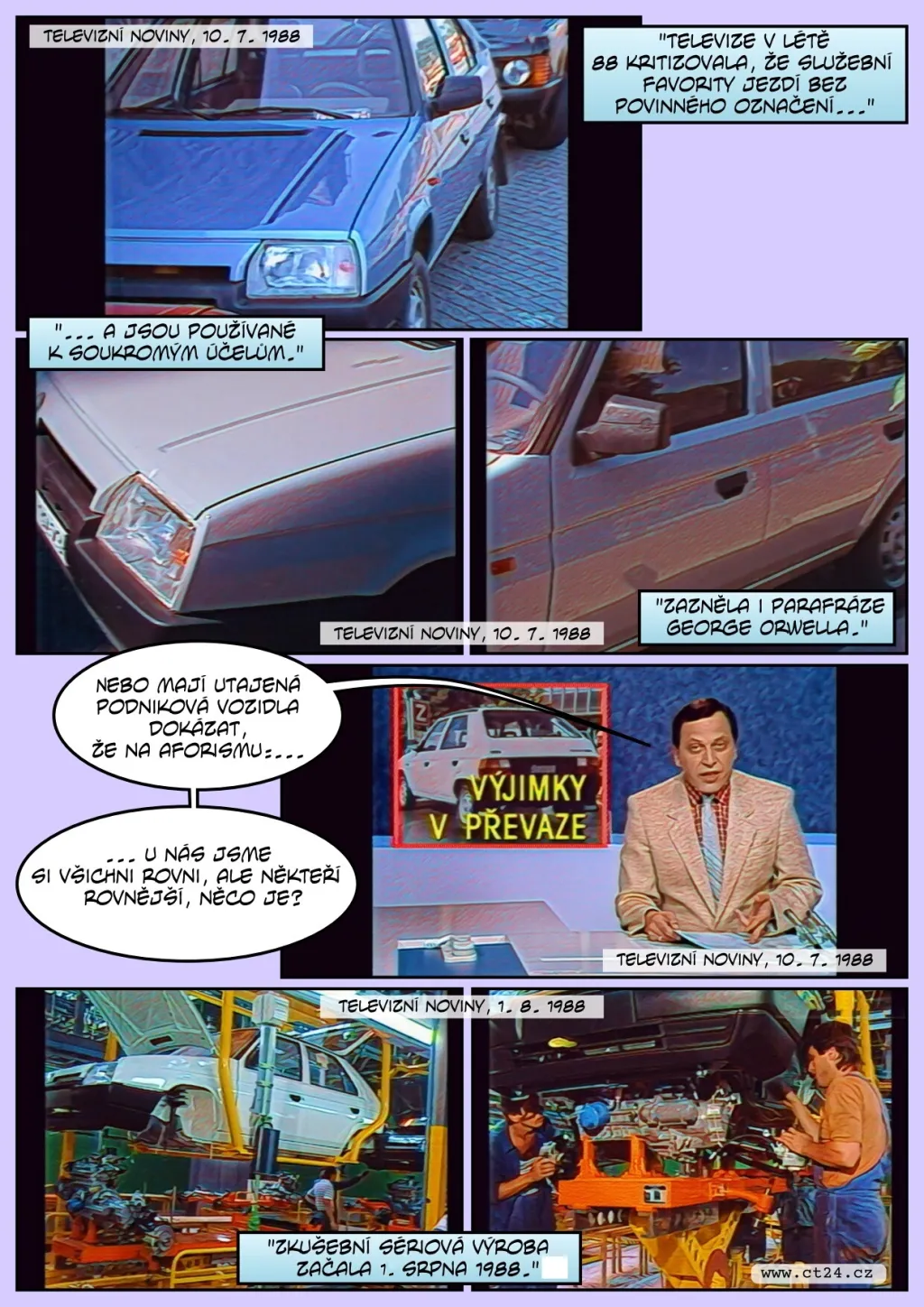 První národní vůz