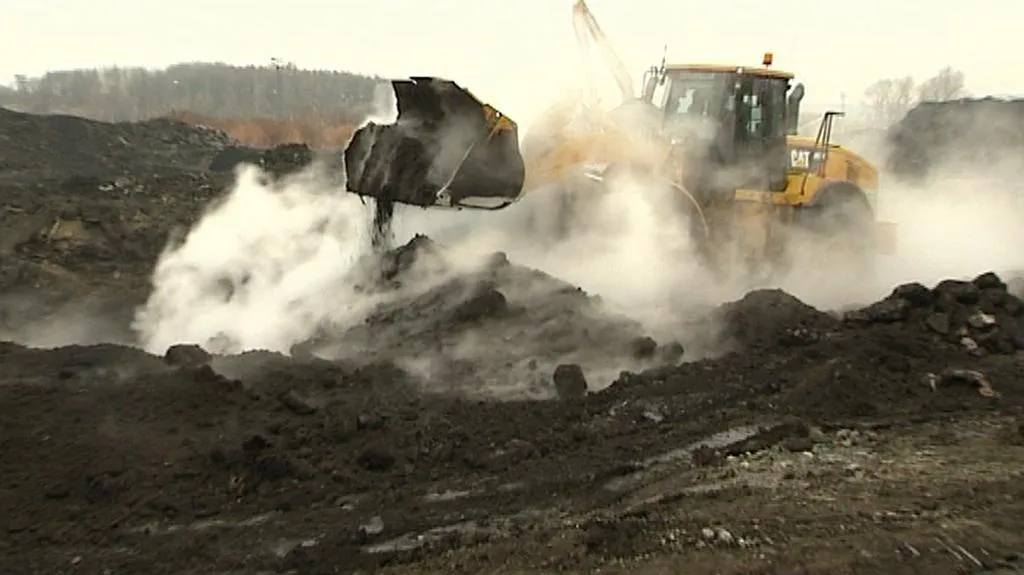 Ropné laguny na Ostravsku