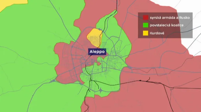 Události: Boje ve zničeném Aleppu