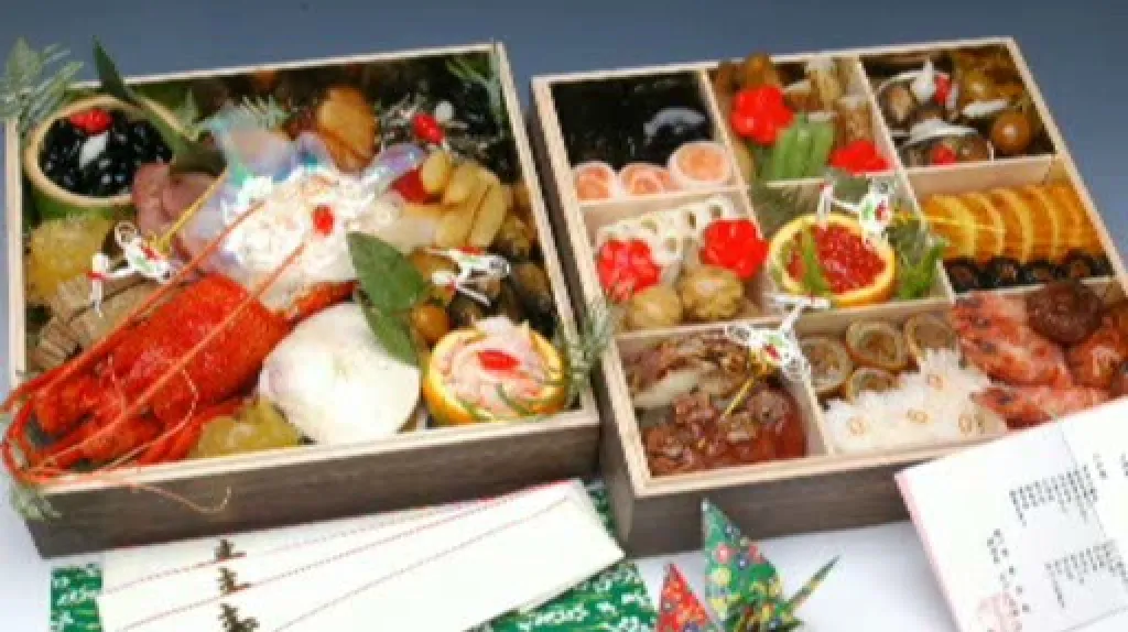 Novoroční oběd pro Japonce