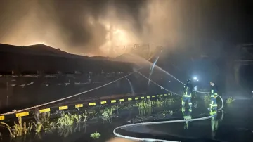 Následky ruského útoku v Oděské oblasti