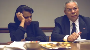 Condoleezza Riceová a Colin Powell