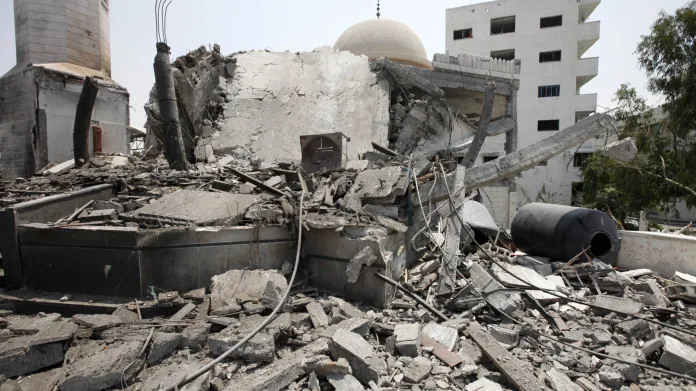 Izraelské bombardování Gazy