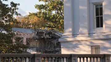 Demolice části Bílého domu