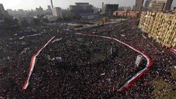 Káhirské náměstí Tahrír se znovu naplnilo lidmi