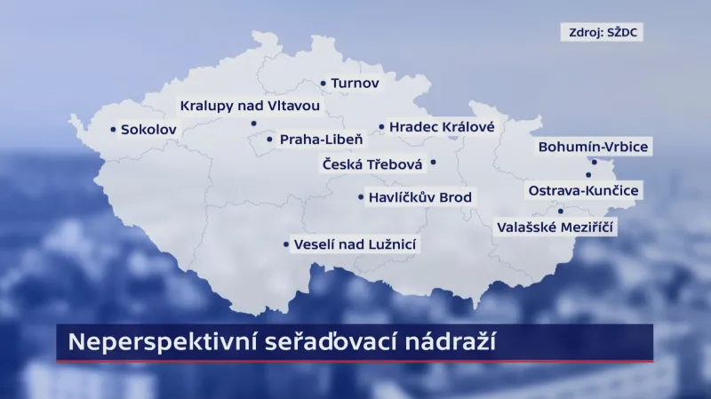 Neperspektivní seřaďovací nádraží